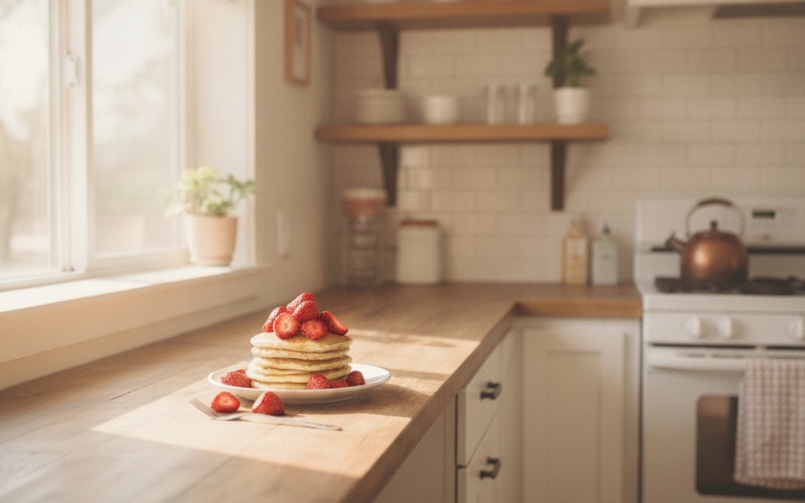 Scratch High-Protein Pancakes That Keep My Wild Kindergartner Full Until Lunch — illustration