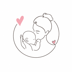 My Mama Mode logo — a mother cradling her baby